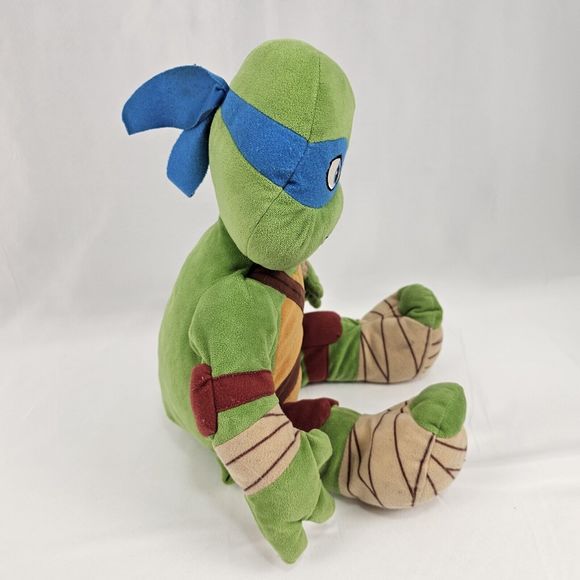 Nickelodeon Build a Bear Leonardo Teenage Mutant Ninja Turtles Plush 2014 TMNT - Picture 3 of 16